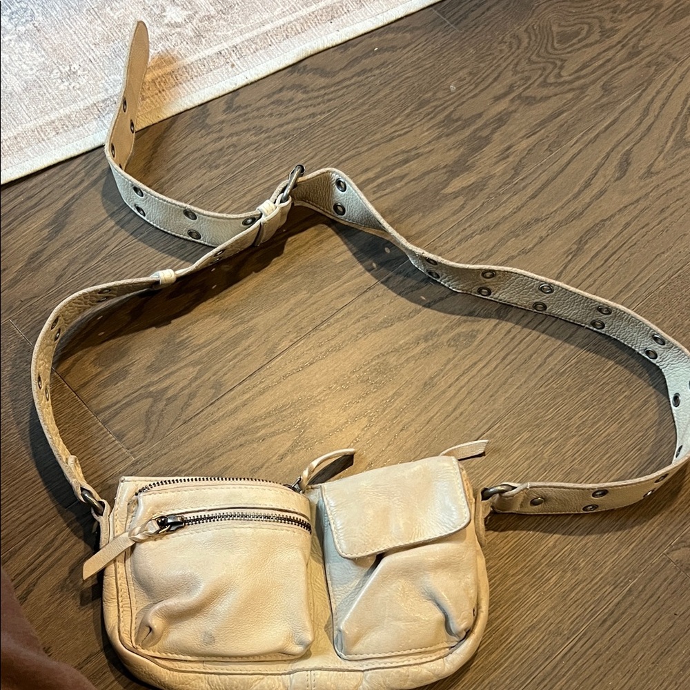 Free People Leather Belt Bag